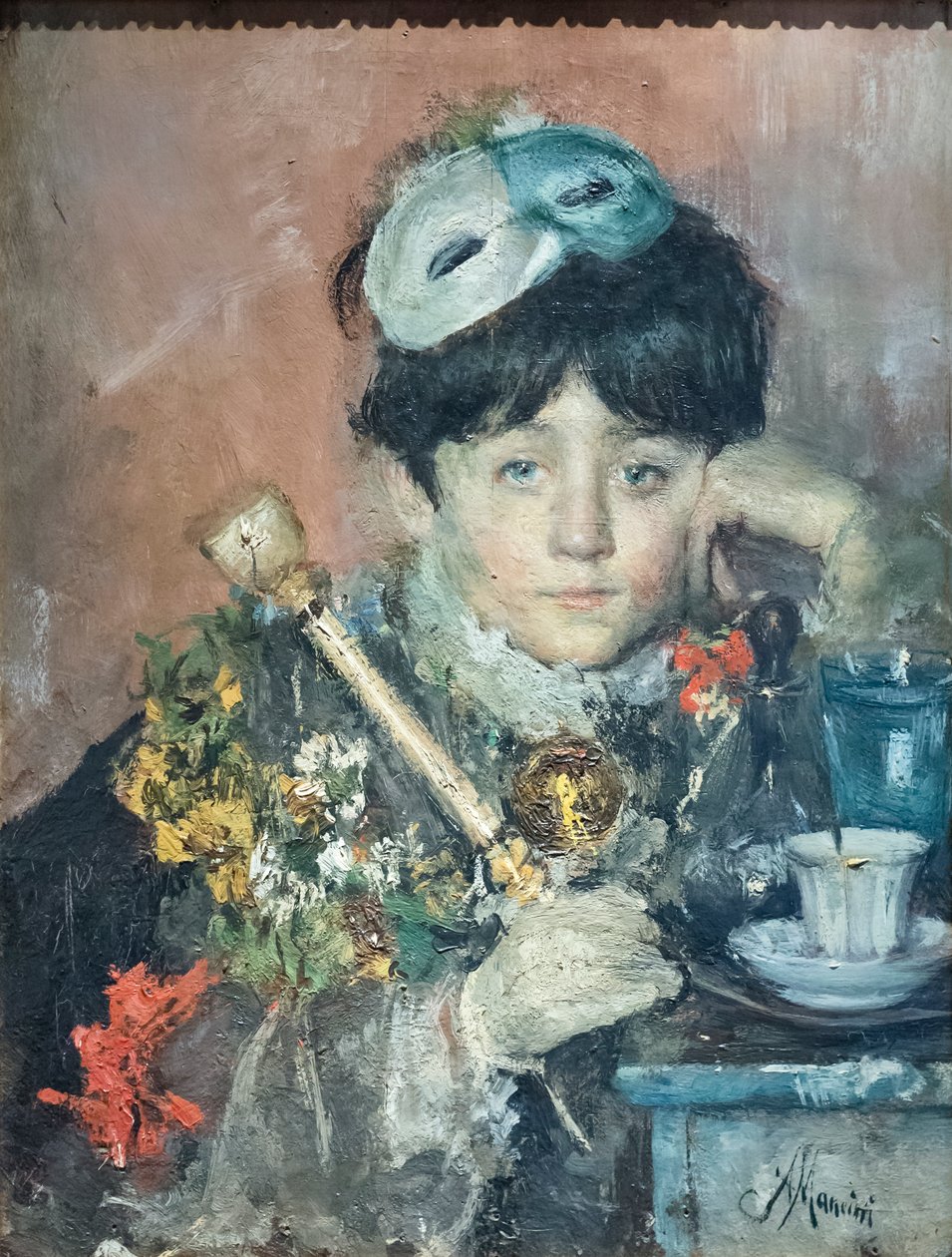 Maske av Antonio Mancini