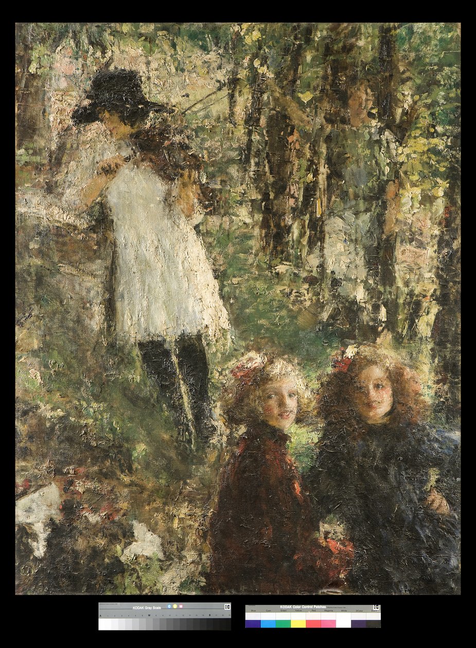 Refleksjoner, 1918-20 av Antonio Mancini
