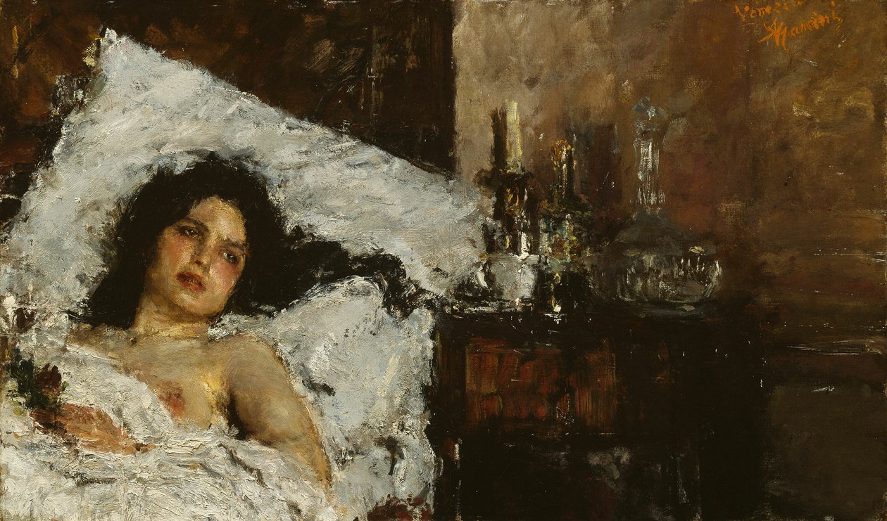 Hviler av Antonio Mancini