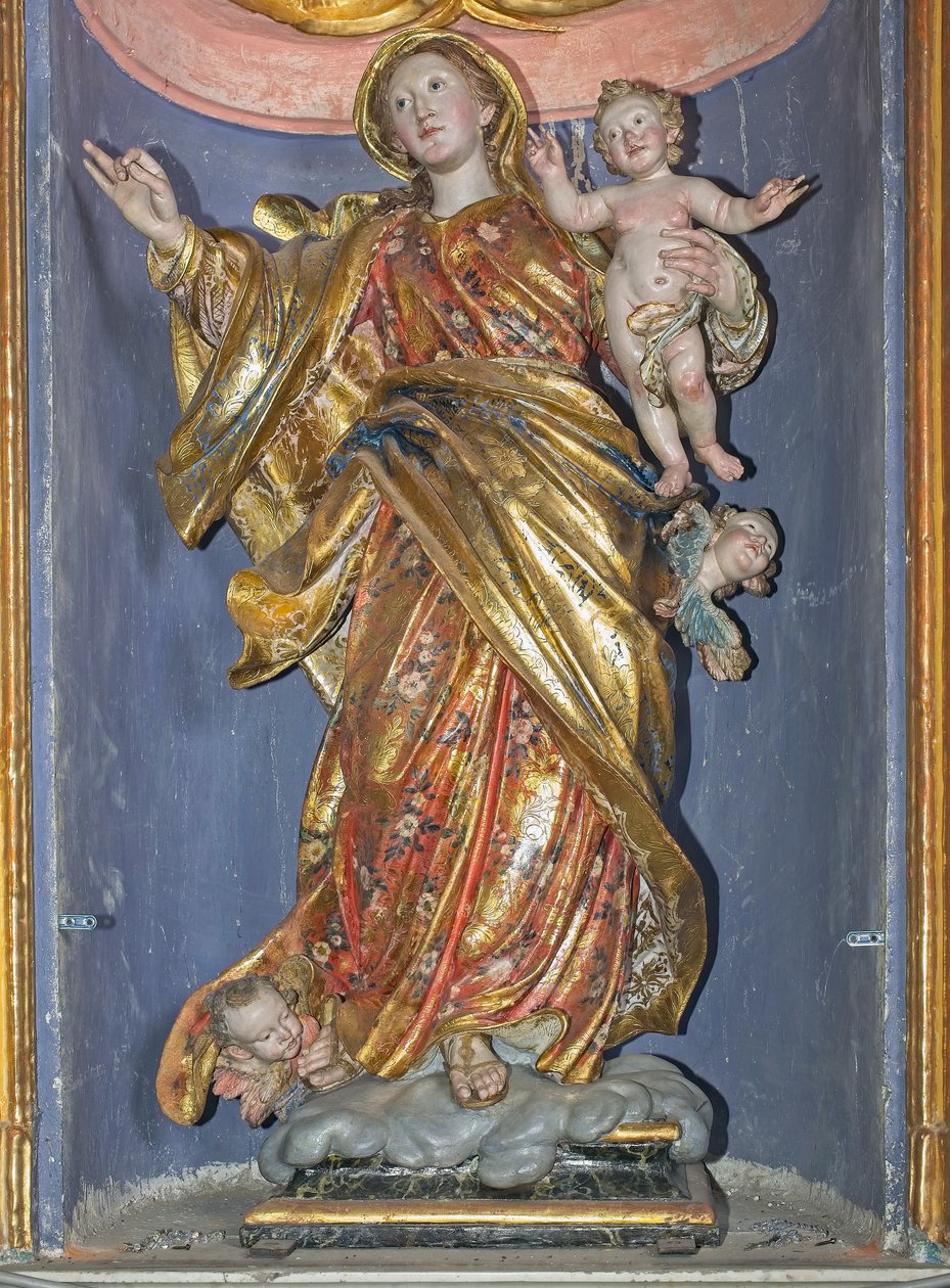 Madonna av rosenkransen av Antonio Maria Maragliano