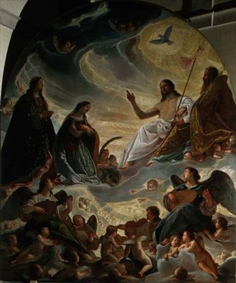 Glorifiseringen av St. Ursula og St. Margaret av Antonio Maria Viani