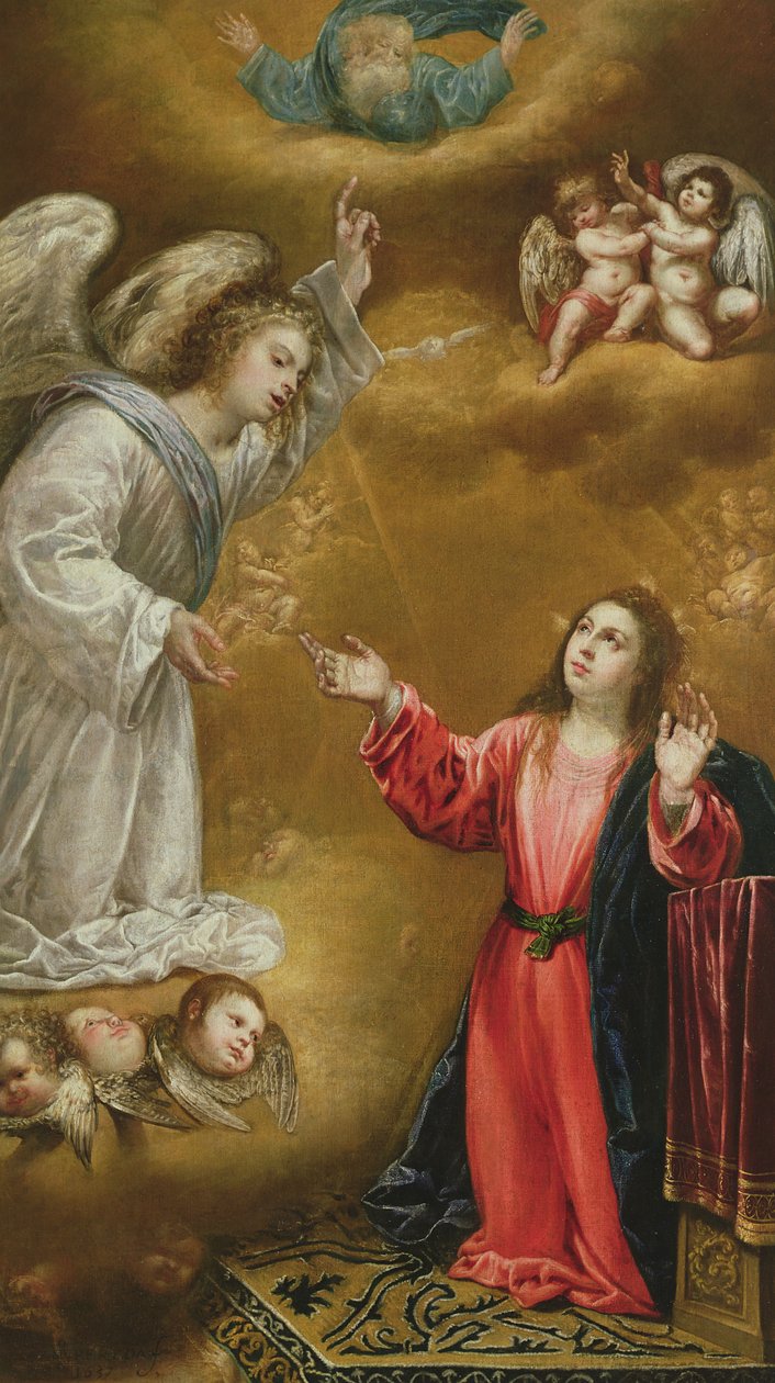 Bebudelsen, 1637 av Antonio Pereda y Salgado