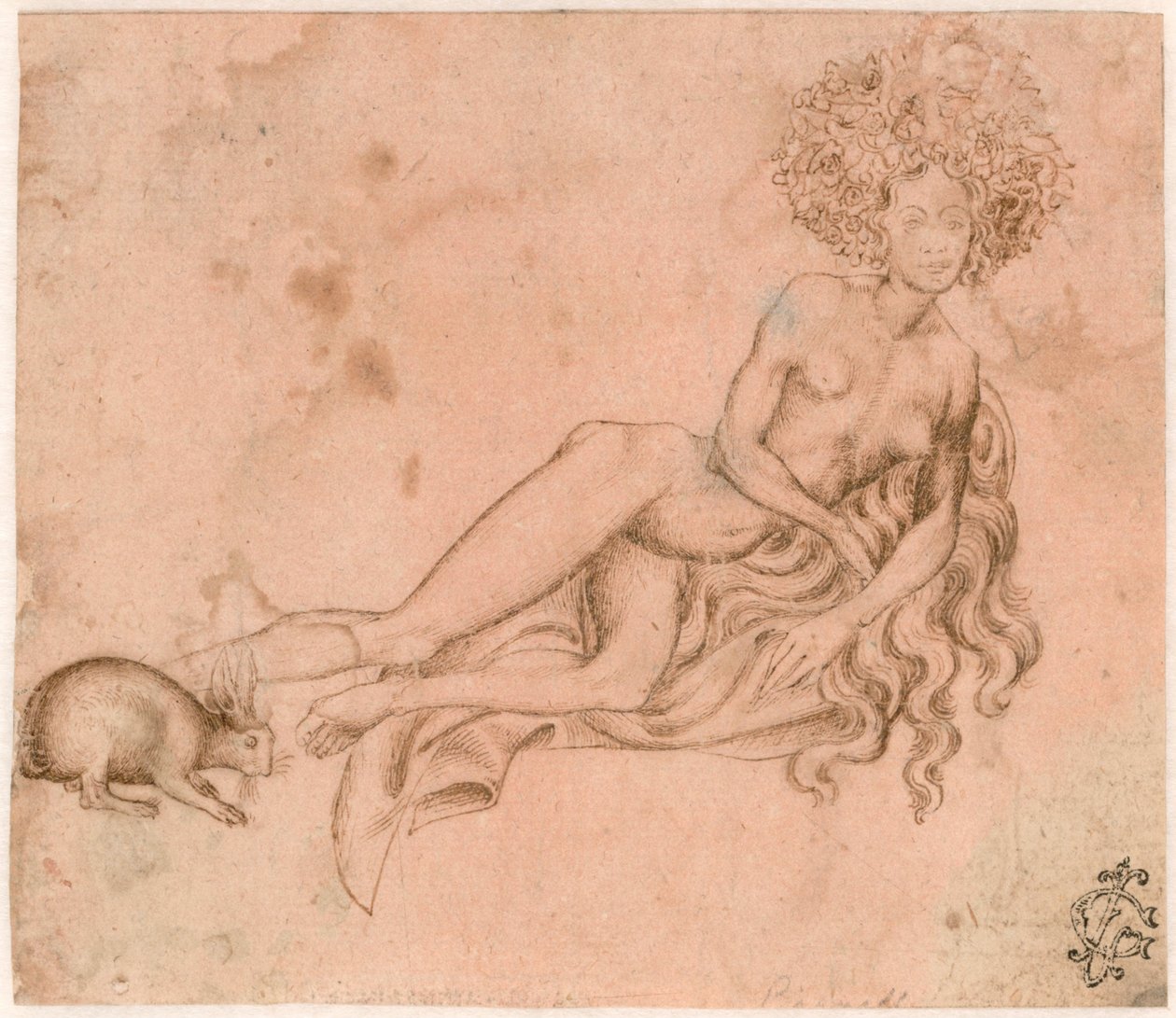 Allegory of Luxuria, ca 1426 av Antonio Pisanello
