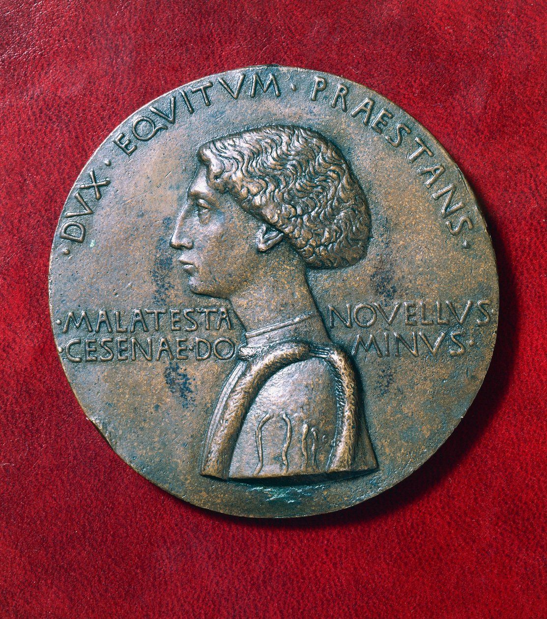 Medalje av Domenico Novello Malatesta (1418-1465) av Antonio Pisanello