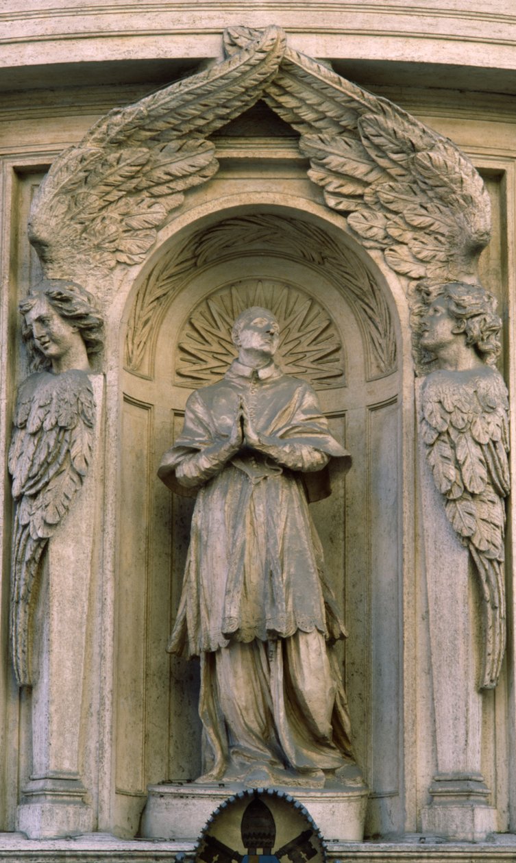 St Carlo Borromeo i bønn av Antonio Raggi