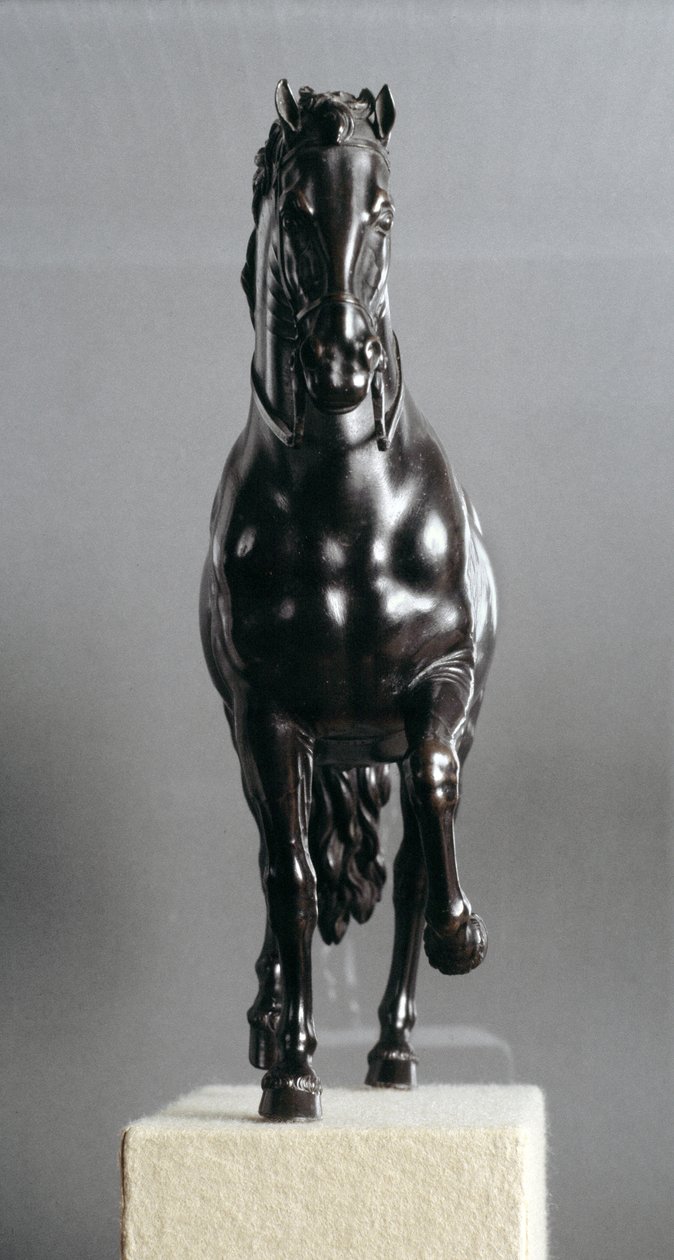 A Pacing Horse, ca. 1600 (støpt bronse) av Antonio Susini