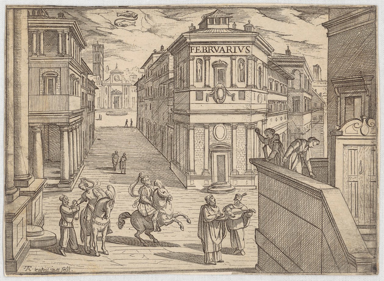 Februar av Antonio Tempesta