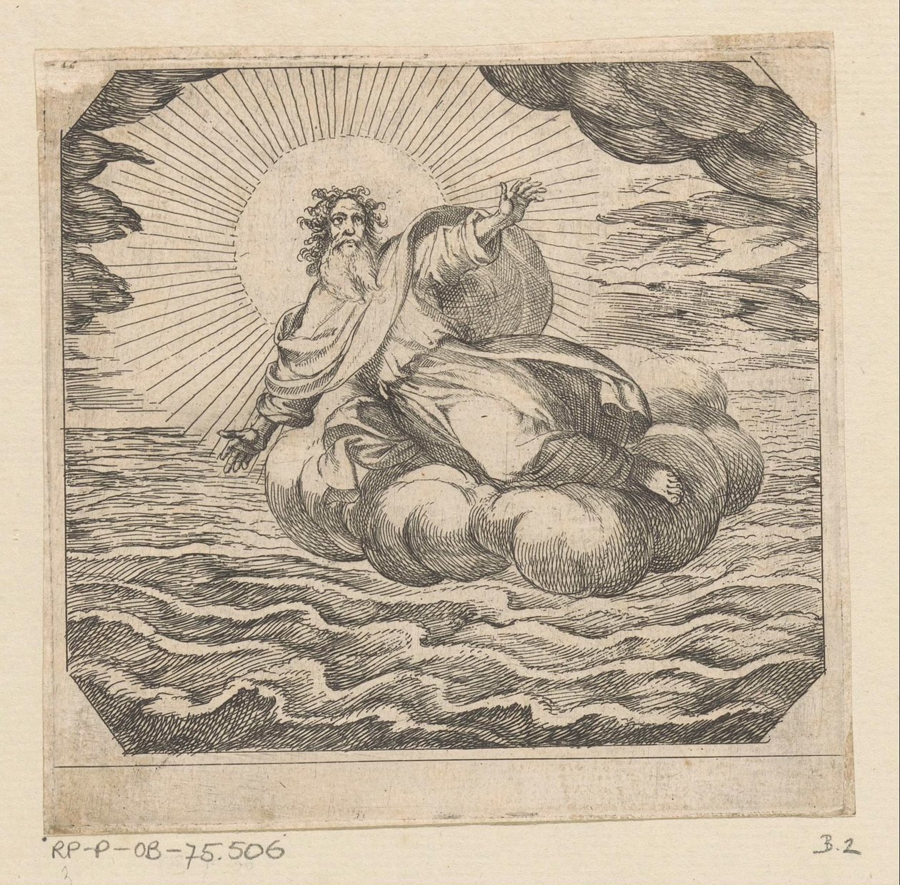 Gud skaper himmel og jord Oppretting (serietittel) av Antonio Tempesta