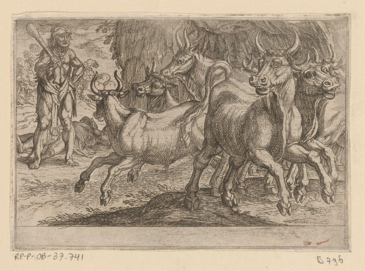 Hercules og storfeet fra Geryon The Twelve Labours of Hercules (serietittel) av Antonio Tempesta