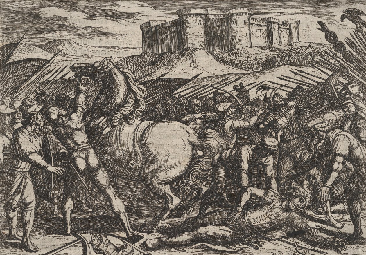 Plate 17: Romerne villedet av Civilis 