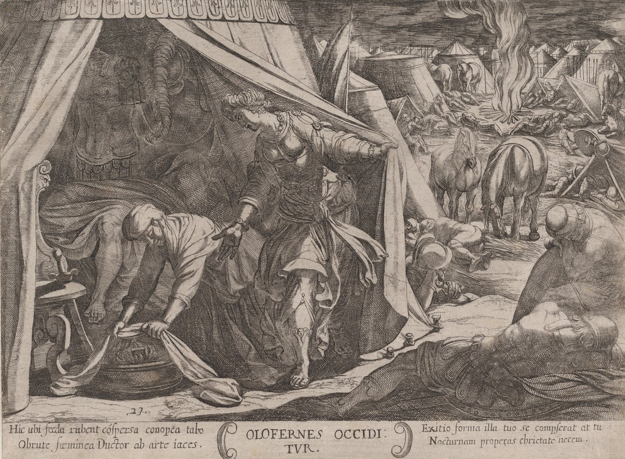 Plate 23: Judith og Holofernes, fra 