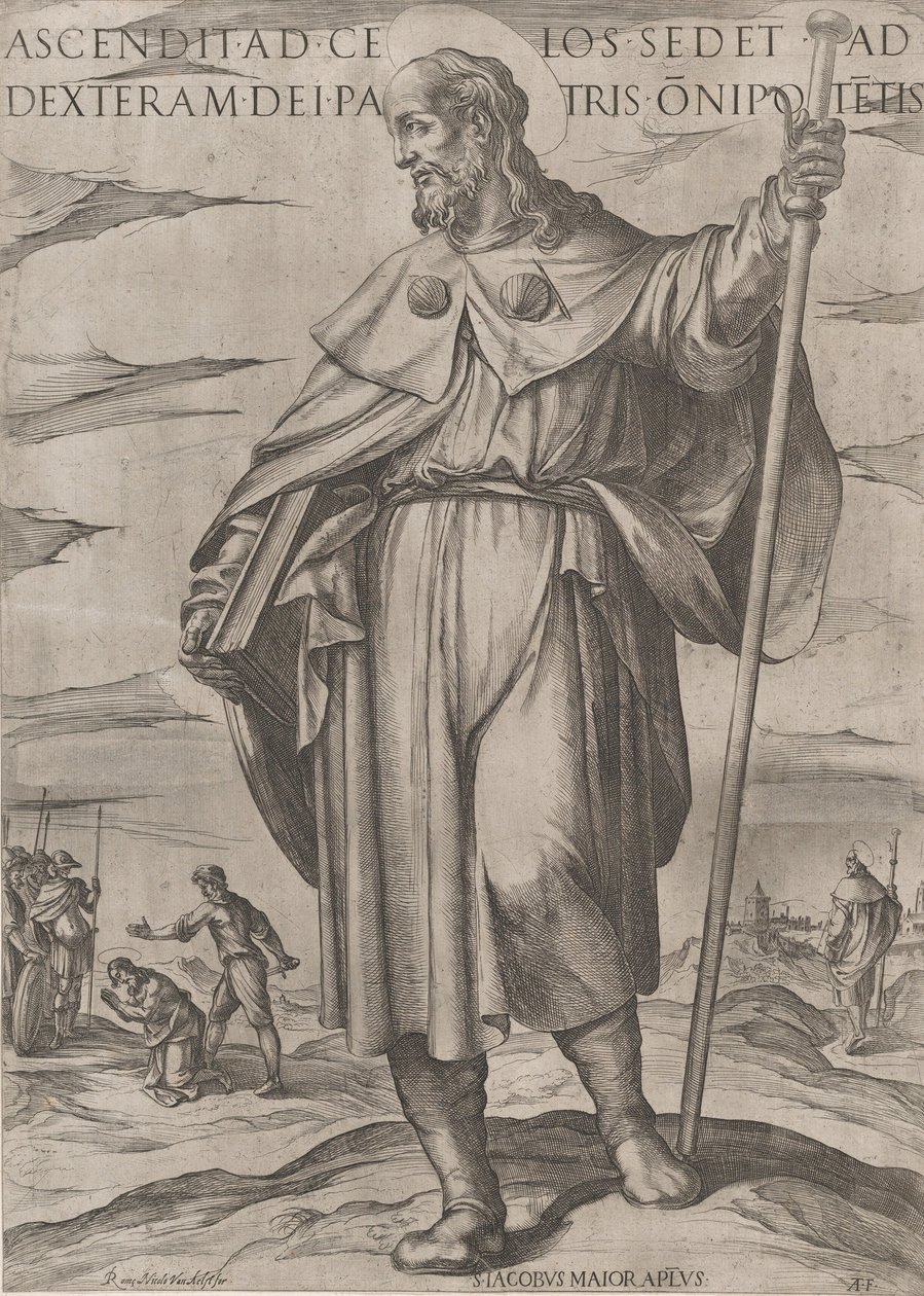 St. James Major, slutten av 1500-tallet., slutten av 1500-tallet. av Antonio Tempesta