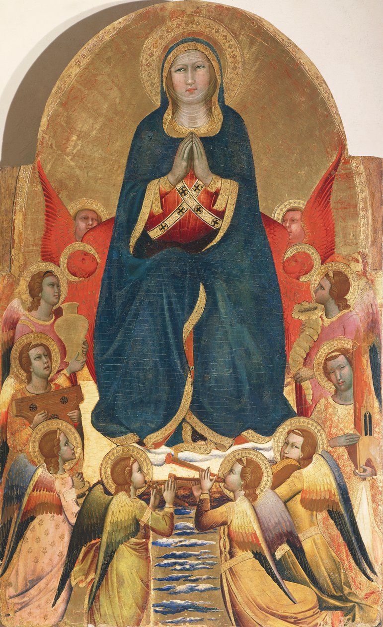 Our Lady of the Assumption, av Antonio Veneziano (aktiv 1369-1419) av Antonio Veneziano