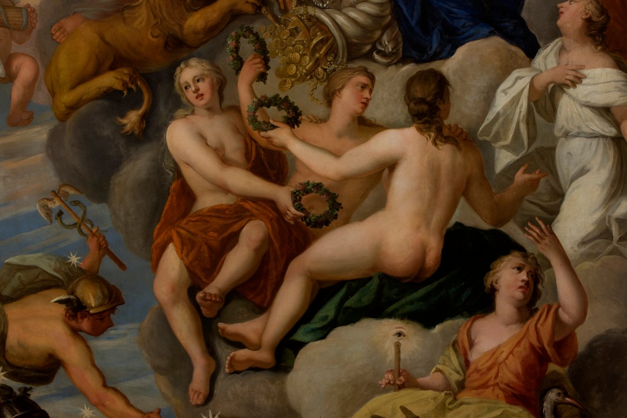 The Three Graces, detalj fra The Queen