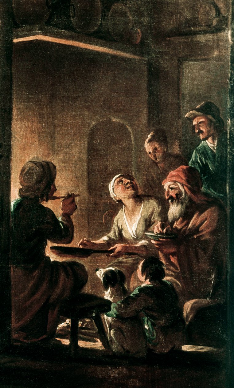 Vinteren, detalj av Antonio Viladomat