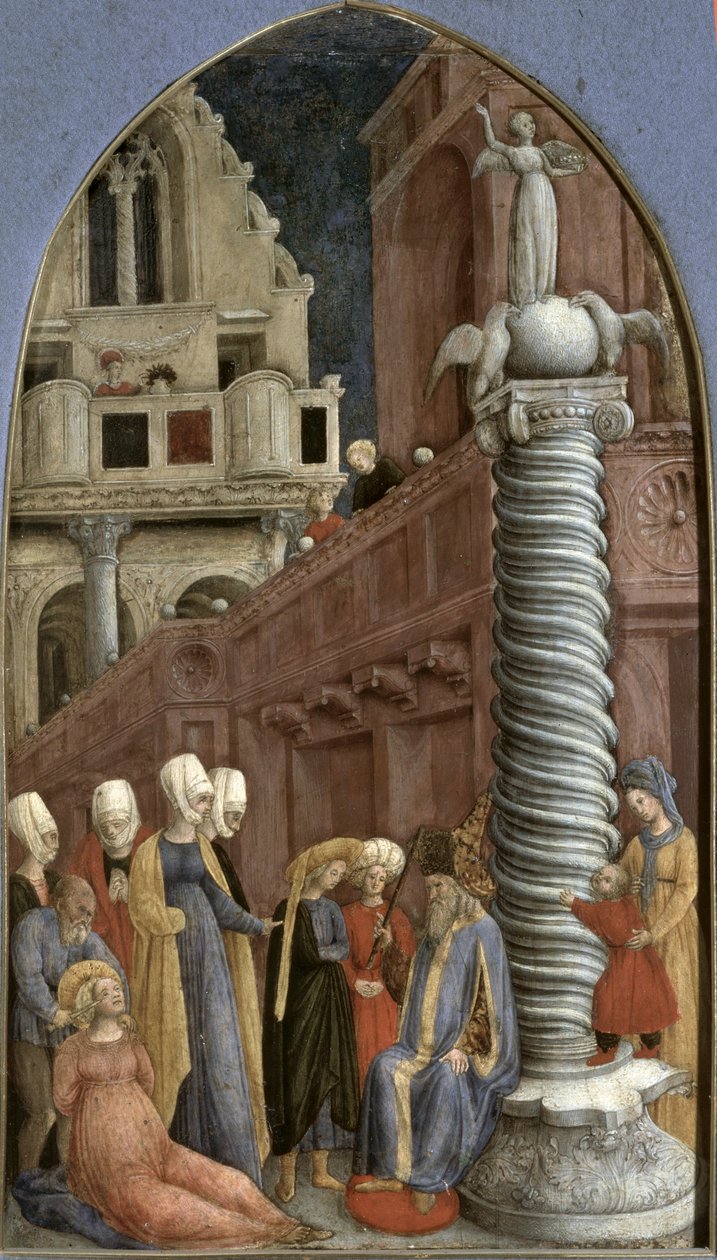 Martyrdøden til St. Lucy av Antonio Vivarini