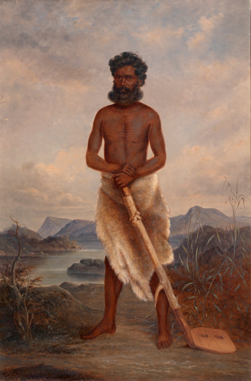 australsk mann, ca. 1893. av Antonio Zeno Shindler