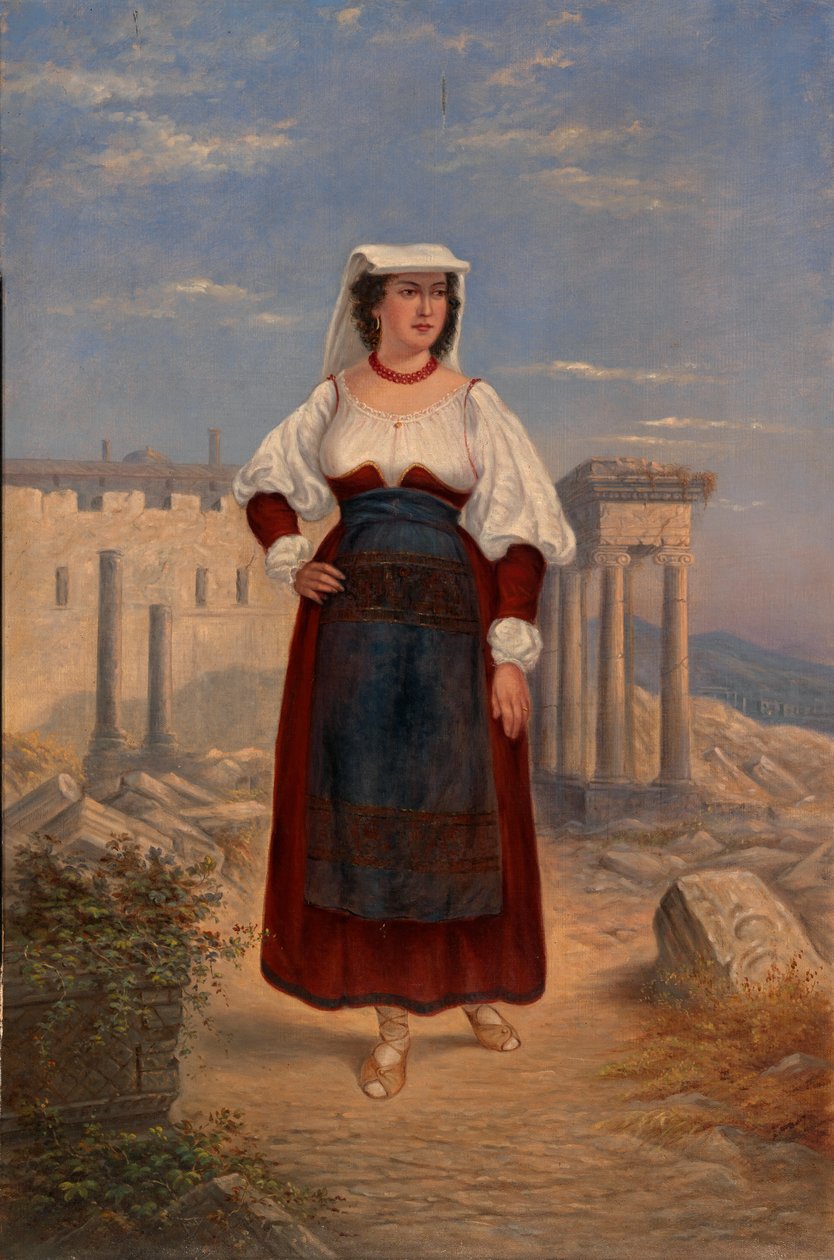 Italian Woman, ca. 1890-1899.    1184864   no       norwegian Successfully Translated  Original: Visser op vlonder De hengelaar Translat: Visser op vlonder De hengelaar 1330494 no norwegian Successfully Translated Original: Italiensk fantasilandskab Transl av Antonio Zeno Shindler
