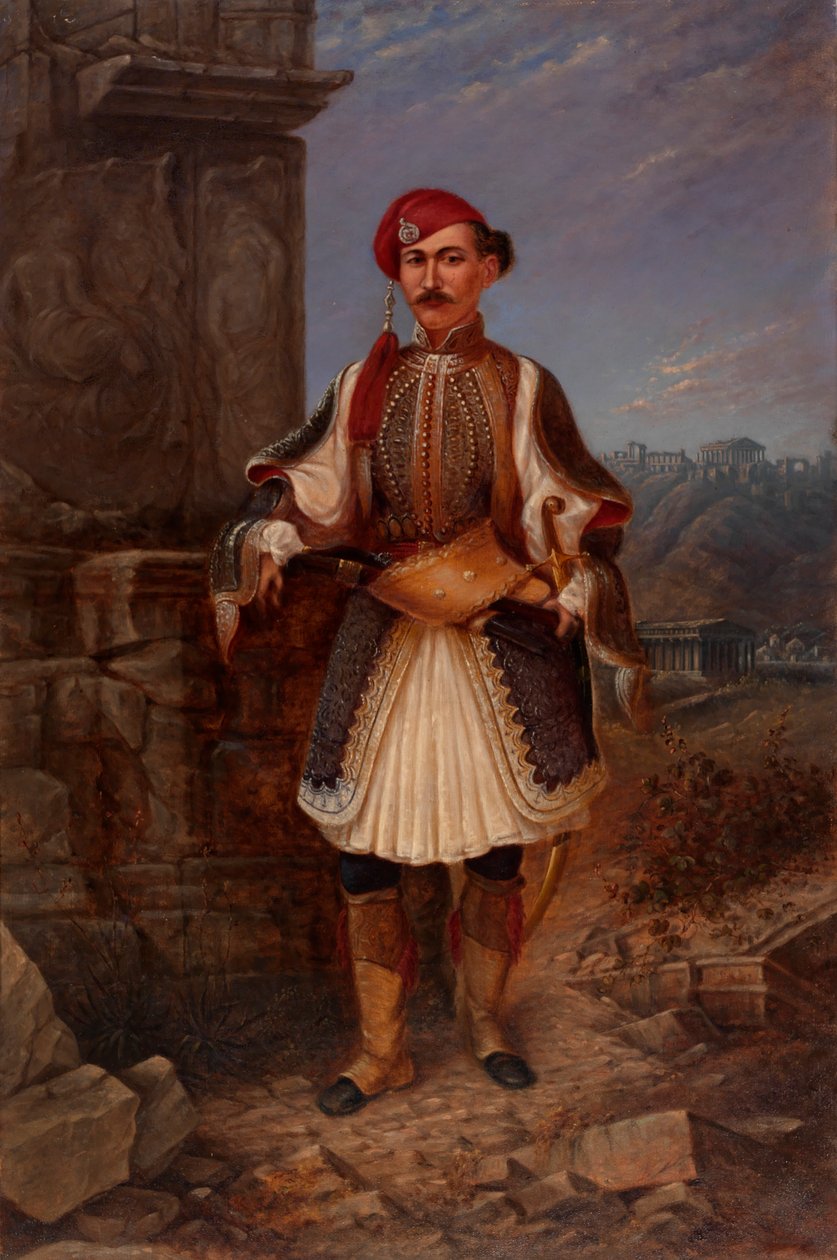 Russisk mann - St. Petersburg, ca. 1893. av Antonio Zeno Shindler