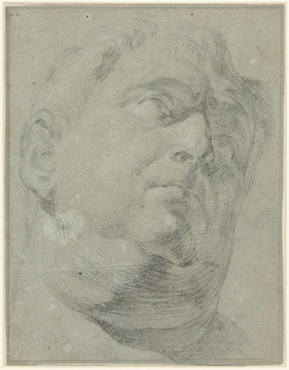 Antik romersk marmorbyste av Presunto Vitellio av Antonio da Cremona