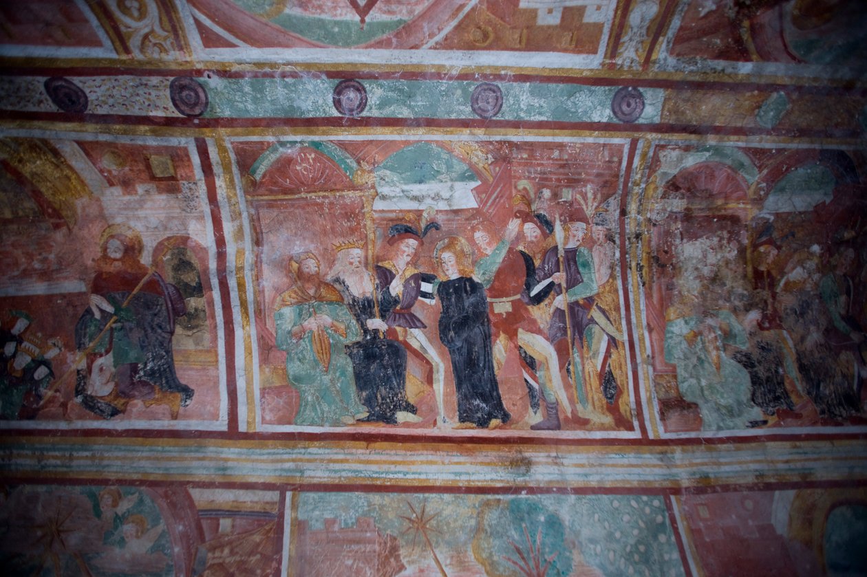 Scener fra Kristi liv (fresco) av Antonio da Padova