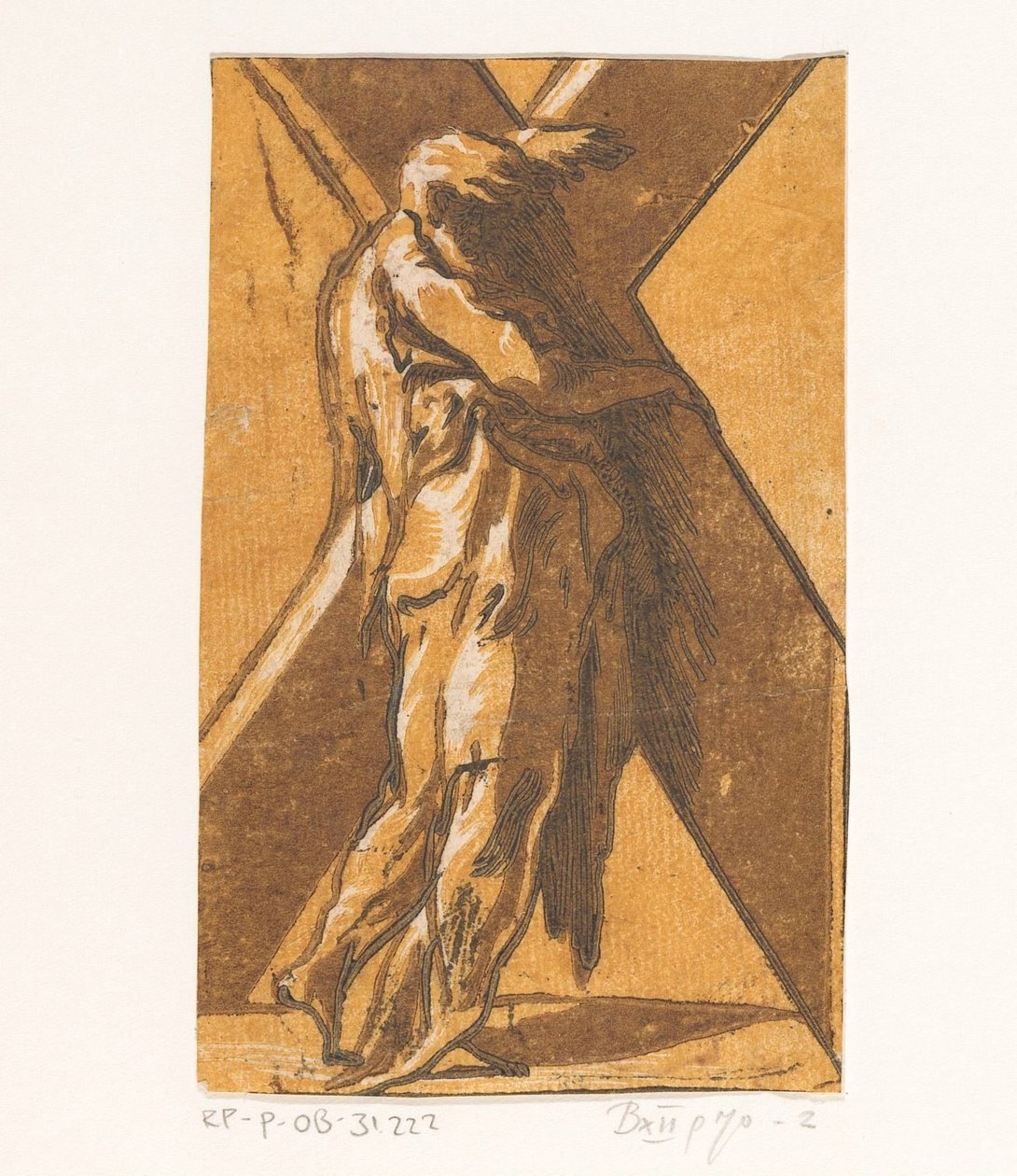 Saint Andrew Christ and the Tolv Apostles (serietittel) av Antonio da Trento (attributed to)