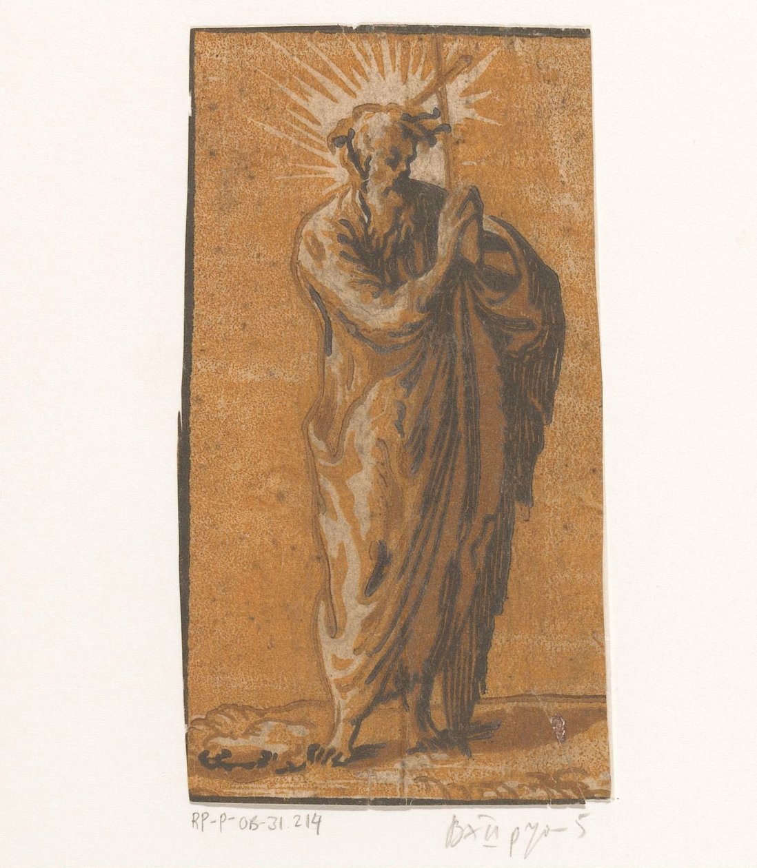 Saint Philip Kristus og de tolv apostler (serietittel) av Antonio da Trento (attributed to)