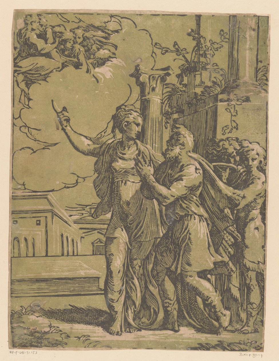 Keiser Augustus og den tiburtinske sibylla av Antonio da Trento