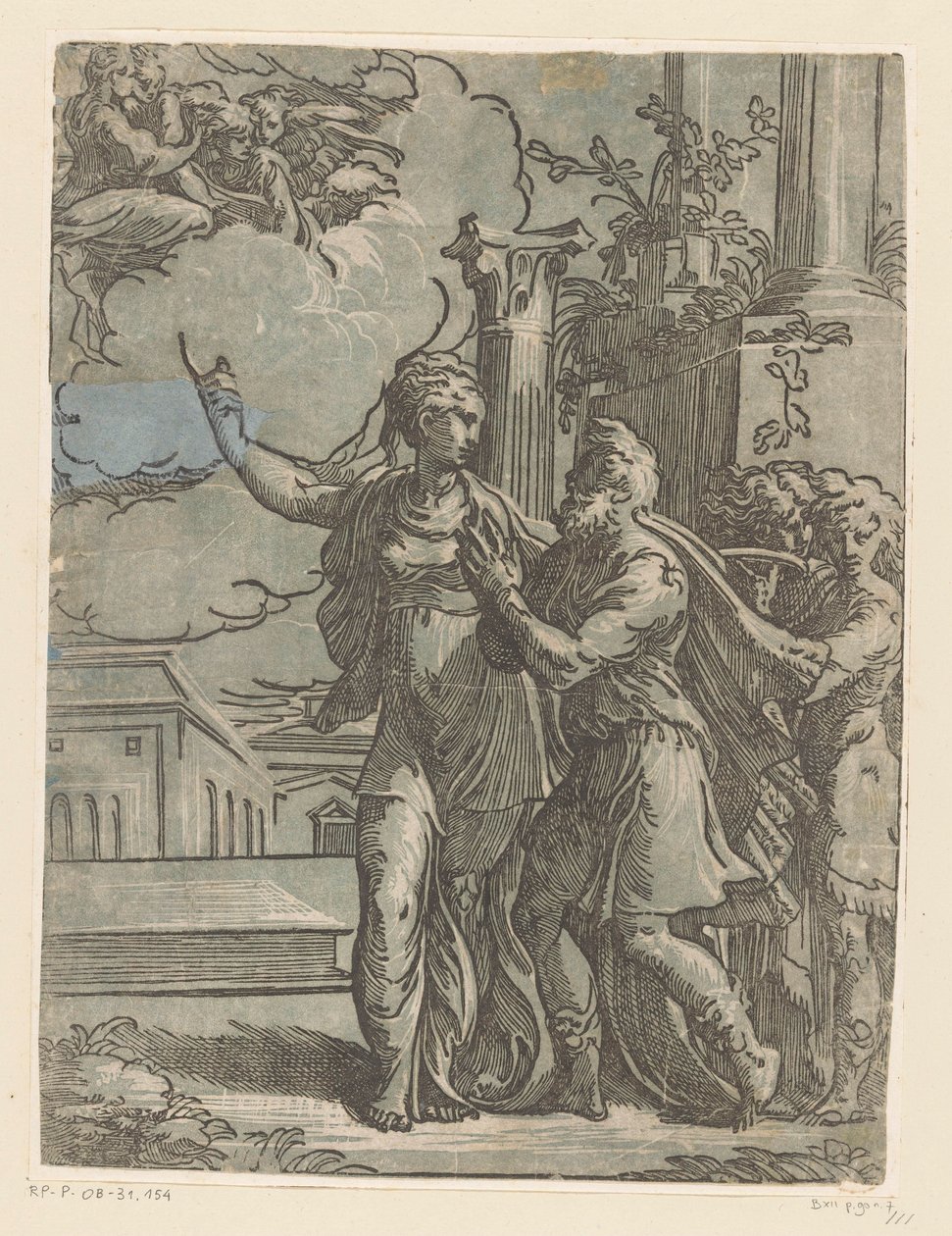 Keiser Augustus og den tiburtinske sibylla av Antonio da Trento