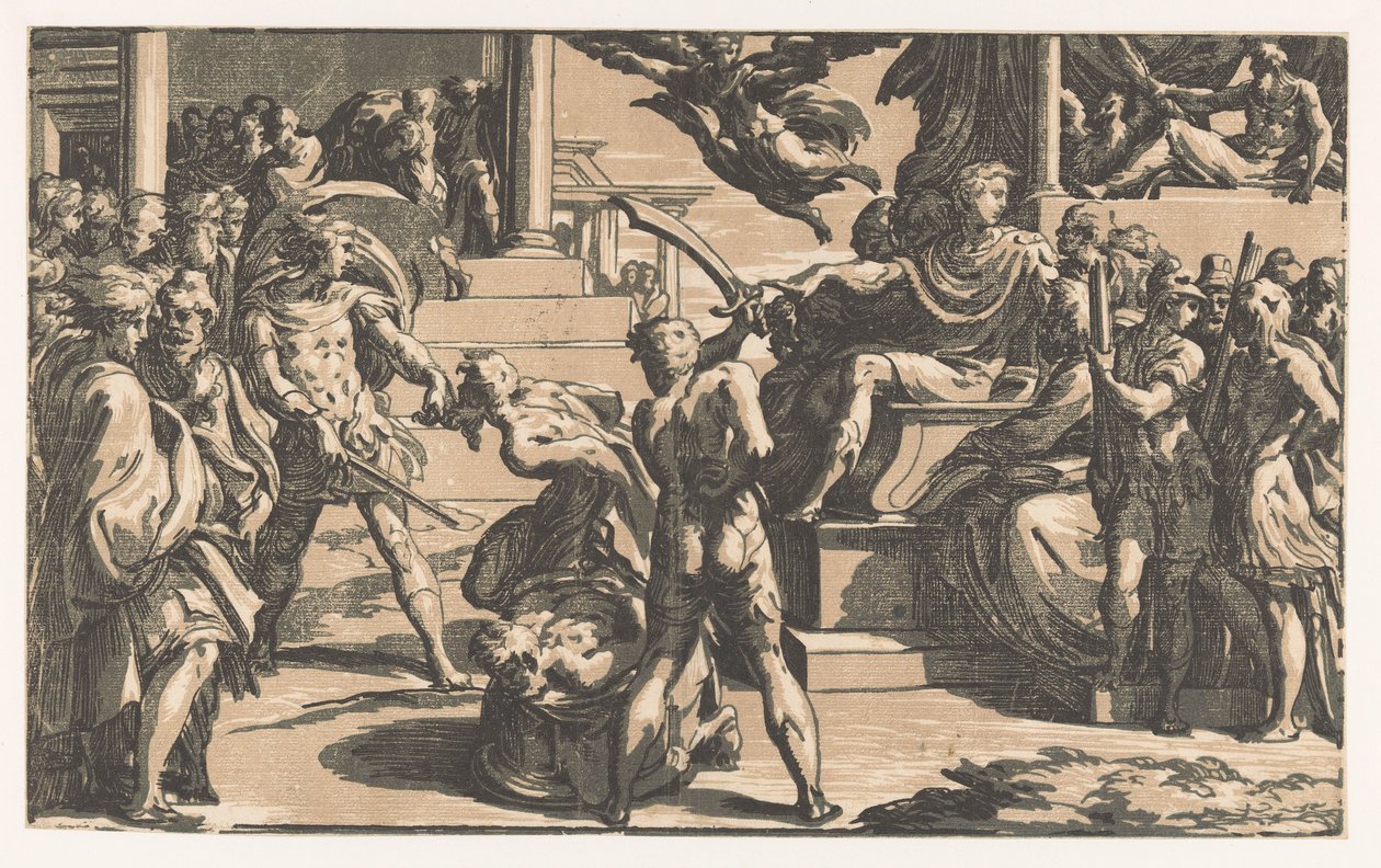 De hellige Peter og Pauls martyrium av Antonio da Trento