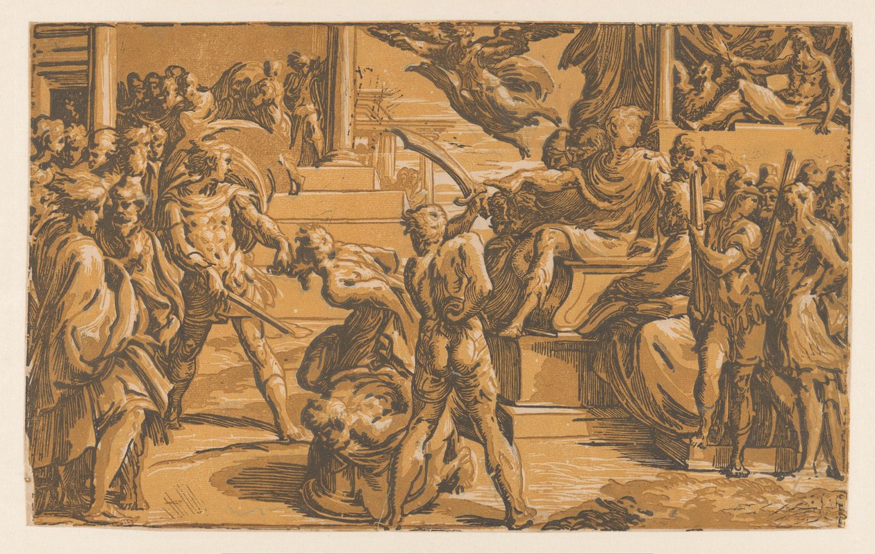 De hellige Peter og Pauls martyrium av Antonio da Trento