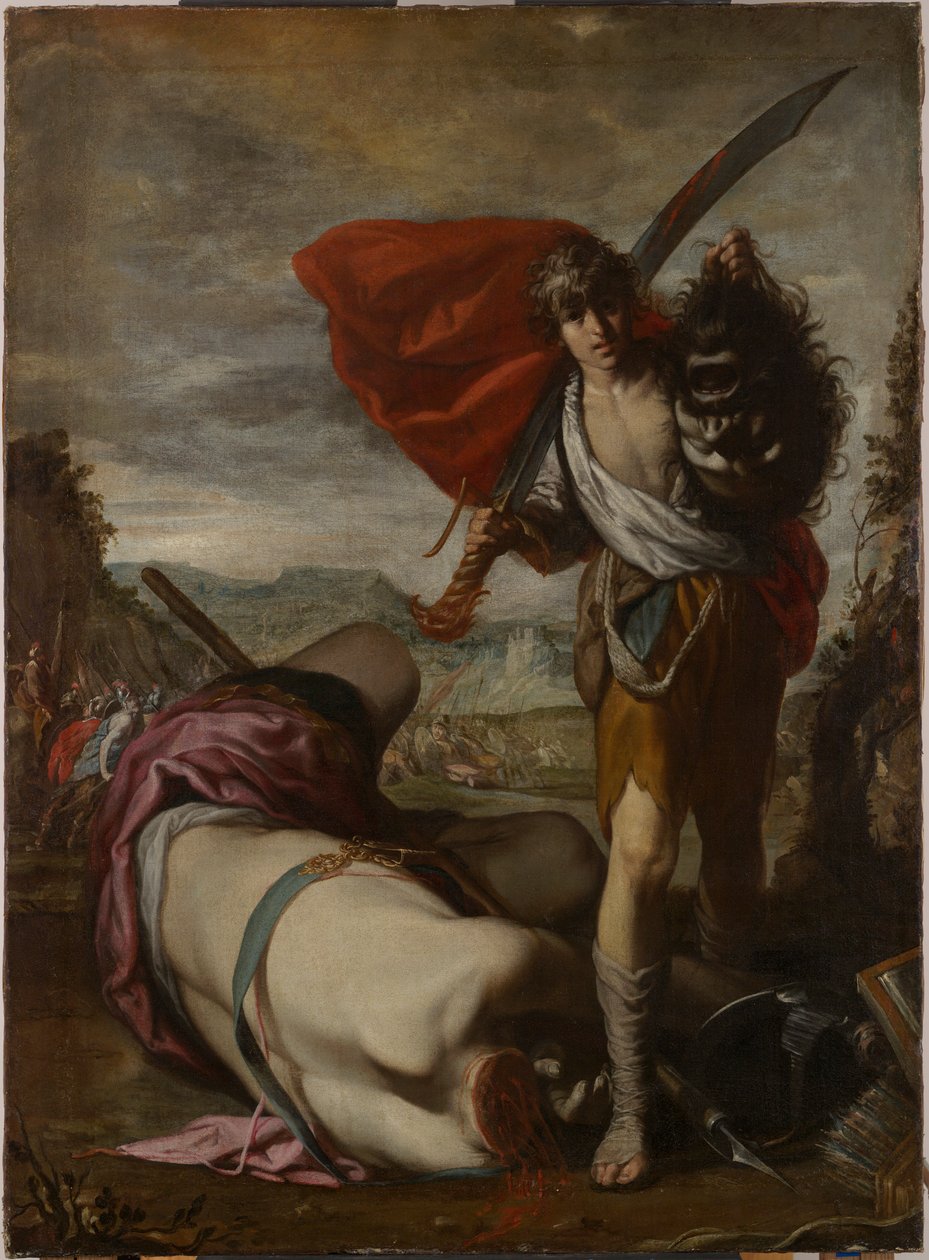 David med Goliats hode av Antonio del Castillo y Saavedra