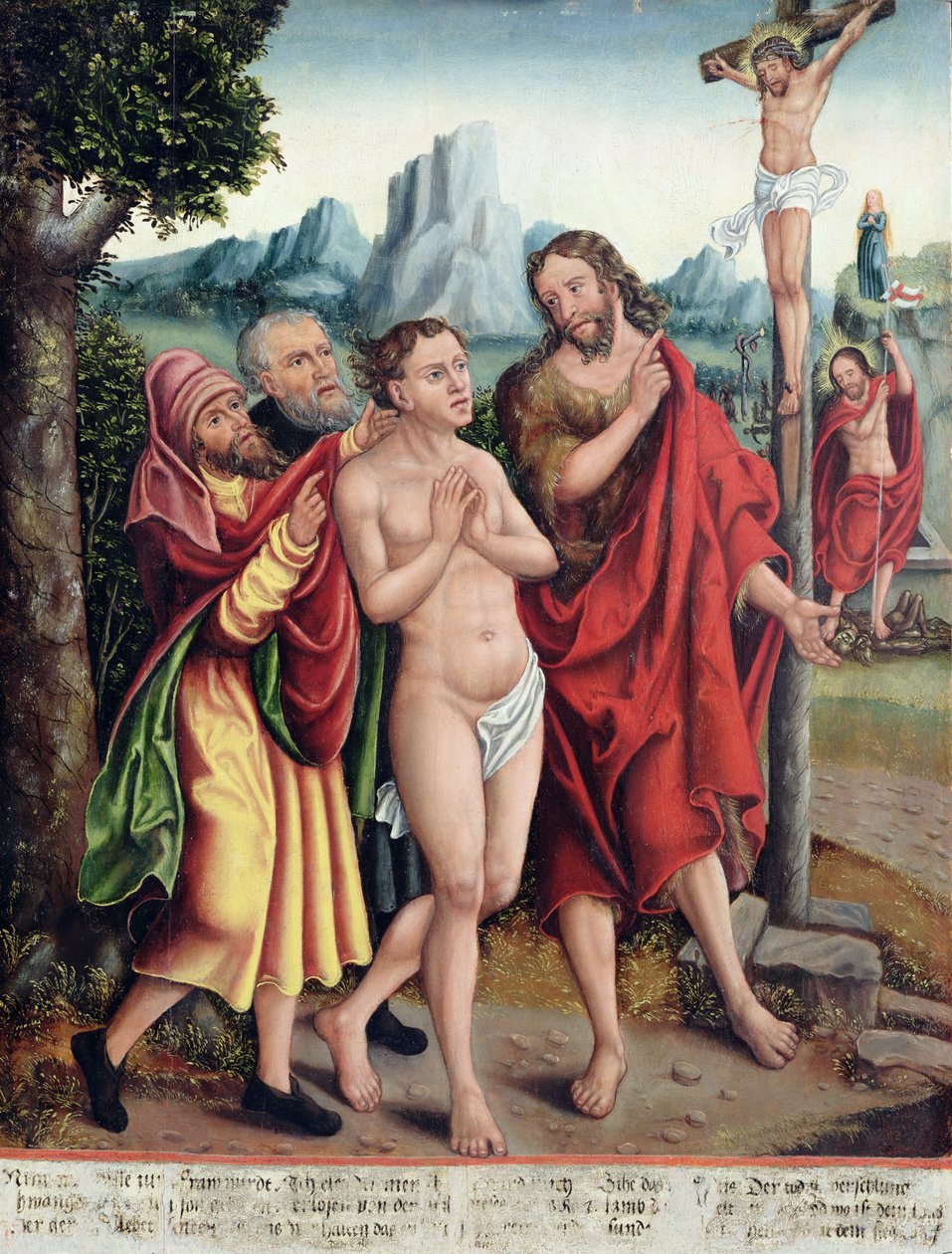 Allegory of the Salvation of Humanity, etter 1530 av Antonius Heusler