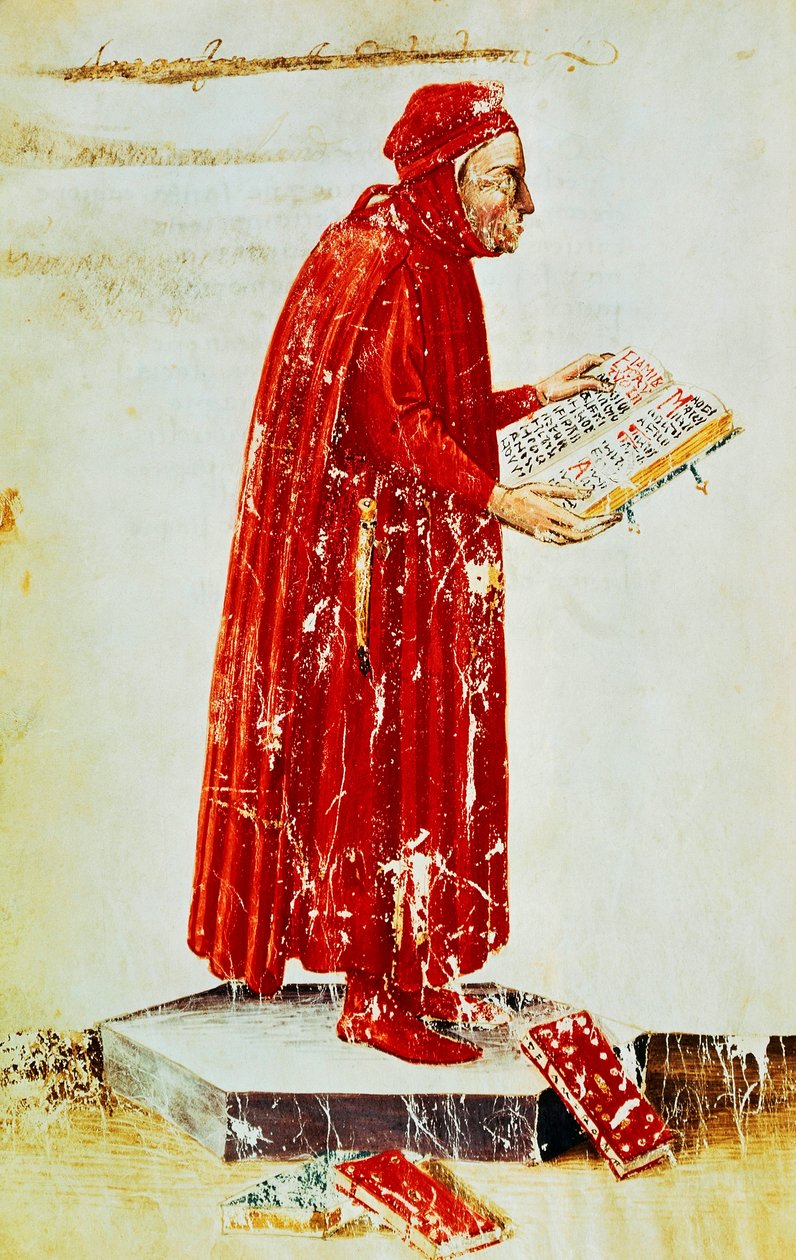 Portrett av Lino Coluccio Salutati (Stignano av Apollonio di Giovanni di Tommaso