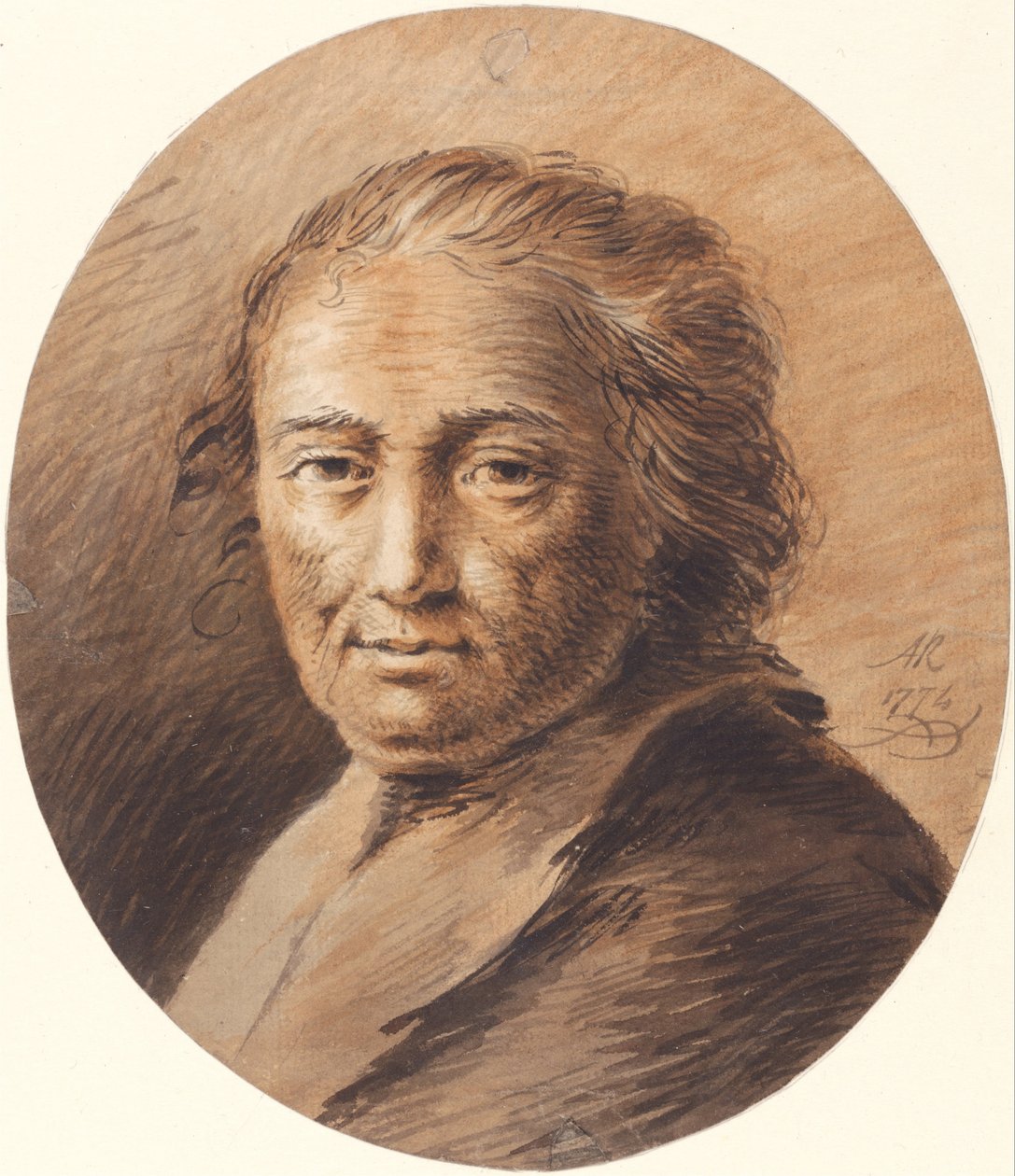 Portrett av en mann av Archibald Rutherford