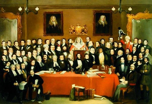 Dommer- og juryforeningen, i ciderkjelleren av Archibald Henning