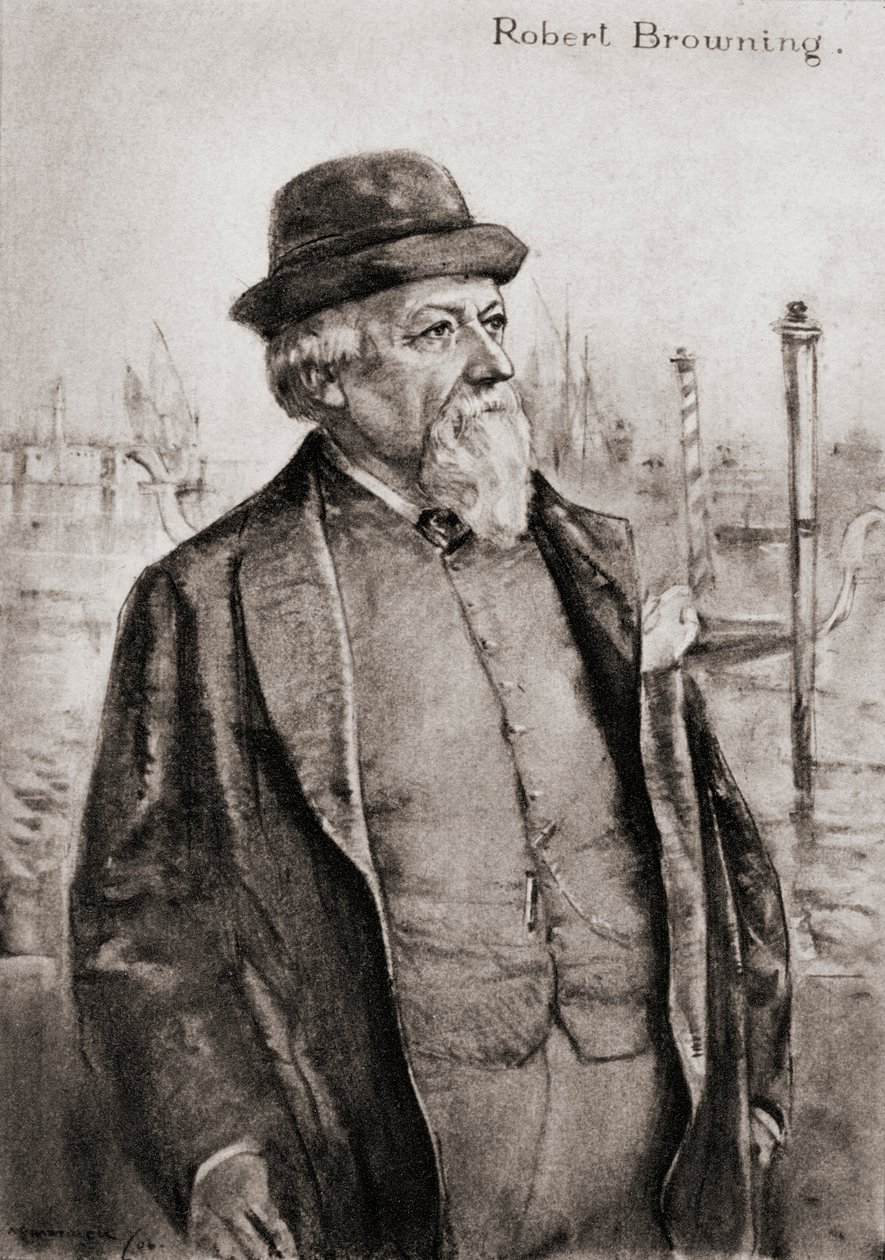 Robert Browning av Archibald Standish Hartrick