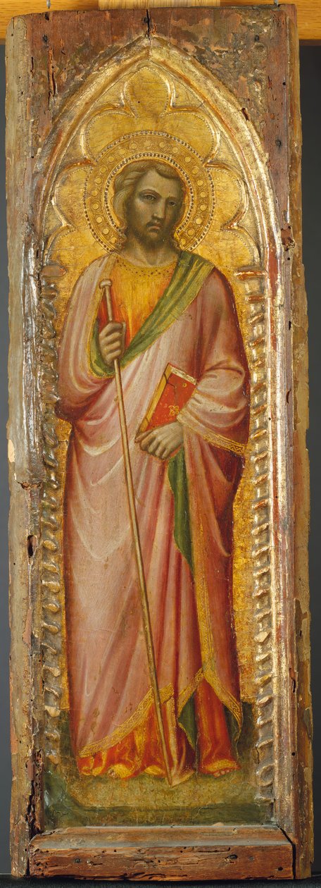En hellig, muligens Jakob den større, 1384-85. av Aretino Luca Spinello or Spinelli