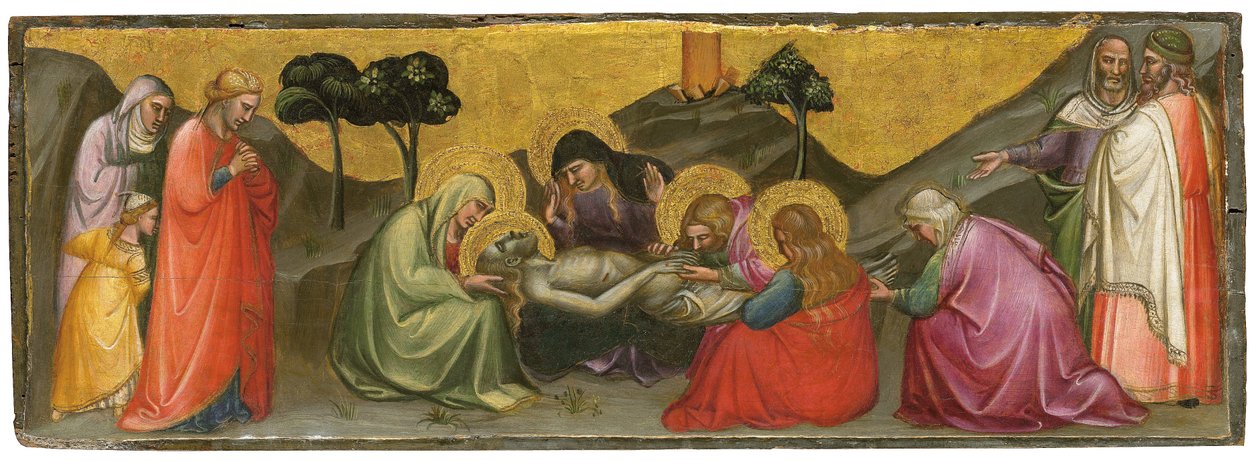 Klagesangen av Aretino Luca Spinello or Spinelli