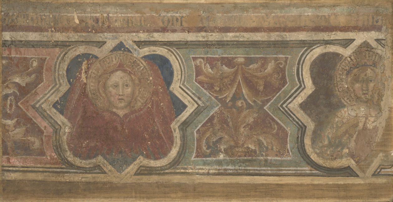 Dekorativ kant, ca 1390 av Aretino Spinello