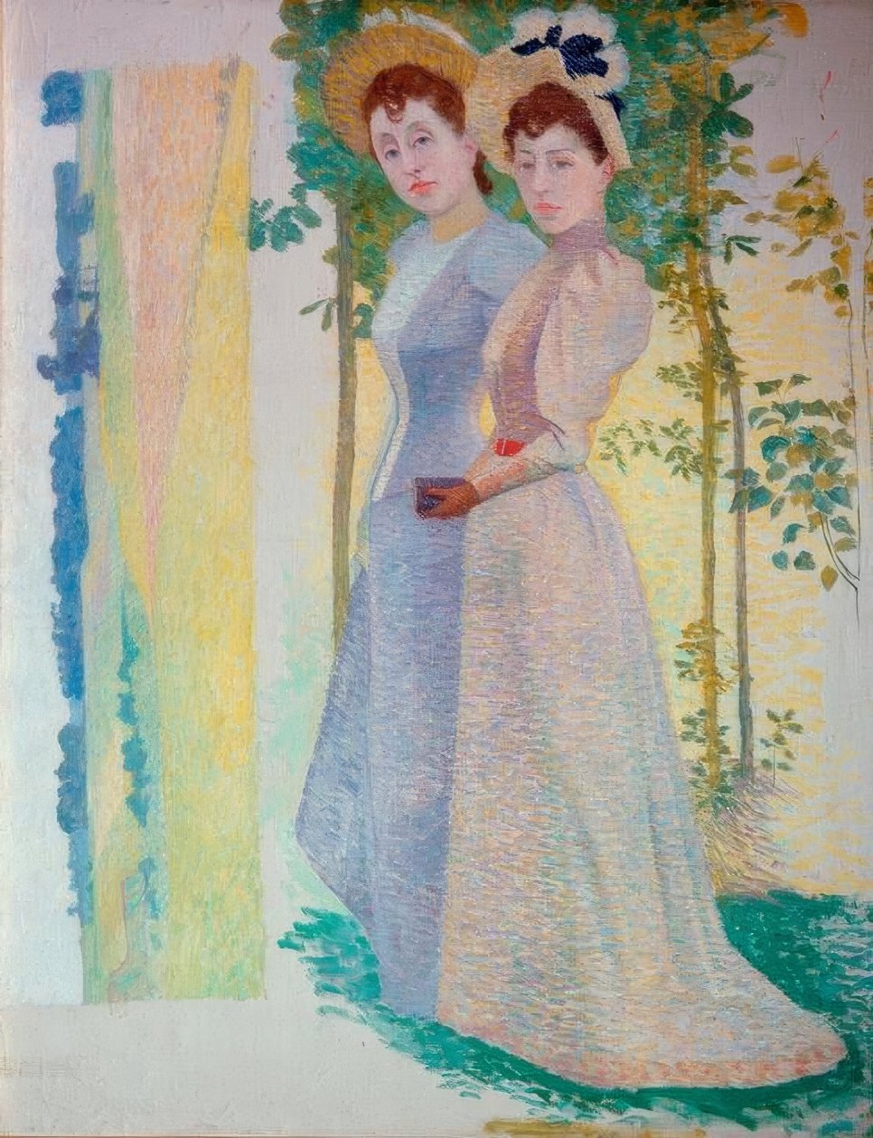 A.Maillol, To kvinner i et landskap av Aristide Maillol