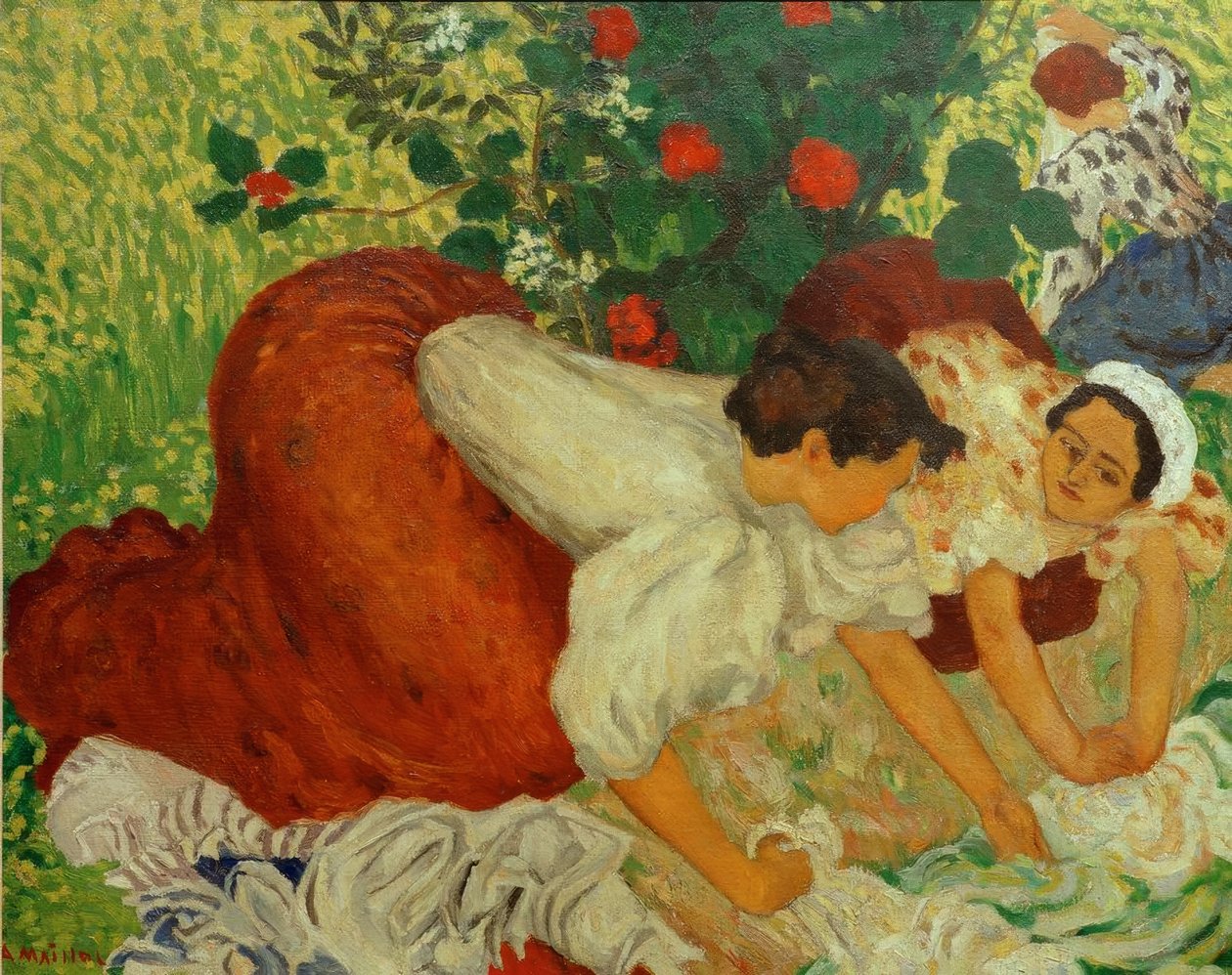 Aristide Maillol, The Washerwomen av Aristide Maillol