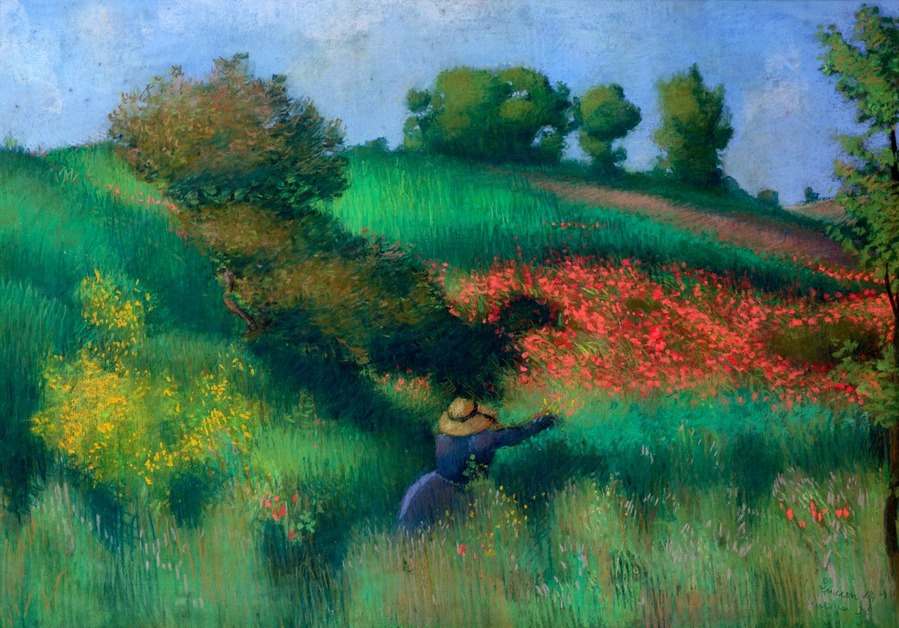Blomstrende landskap av Aristide Maillol