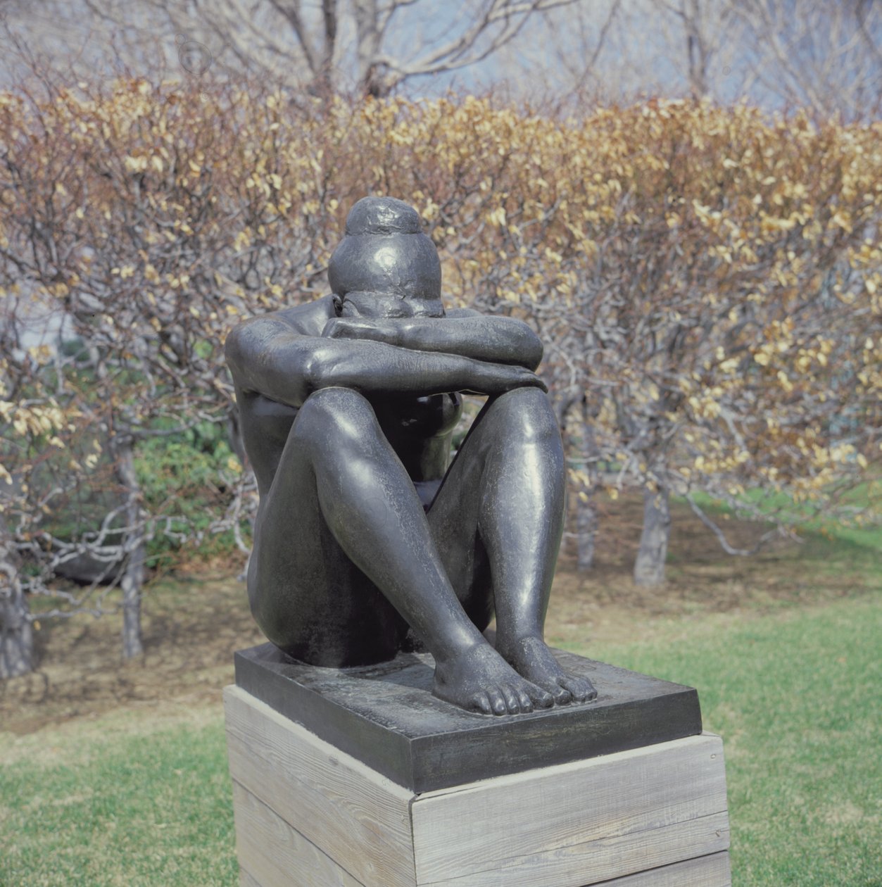 Natt, 1902-09 (bronse) av Aristide Maillol