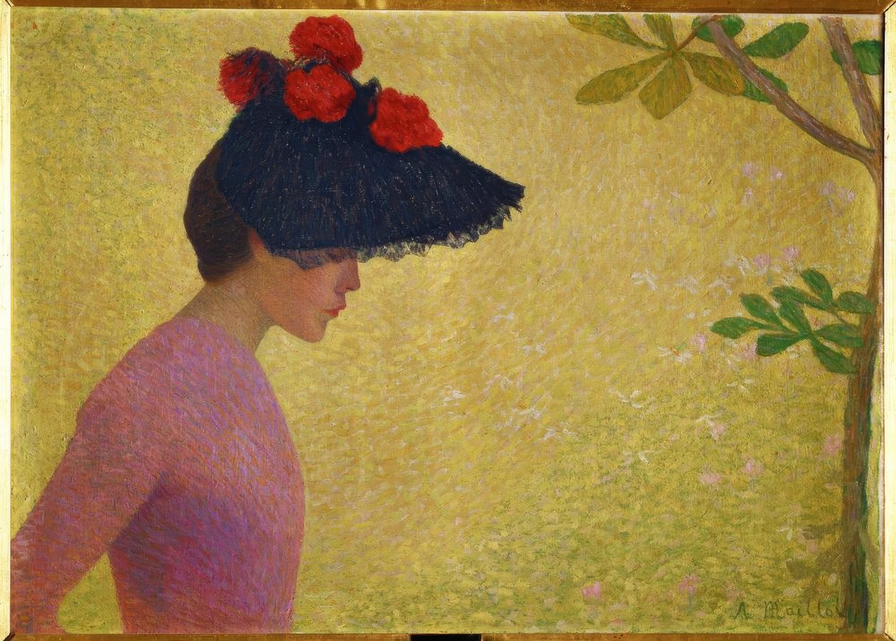 Kvinneprofil av Aristide Maillol