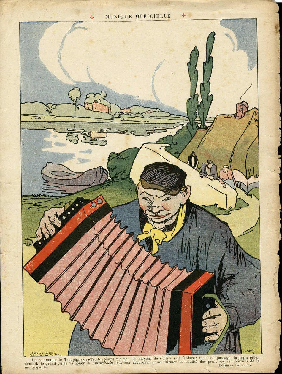 Illustrasjon av Aristide Delannoy (1874-1911) i Le Rire av Aristide Delannoy