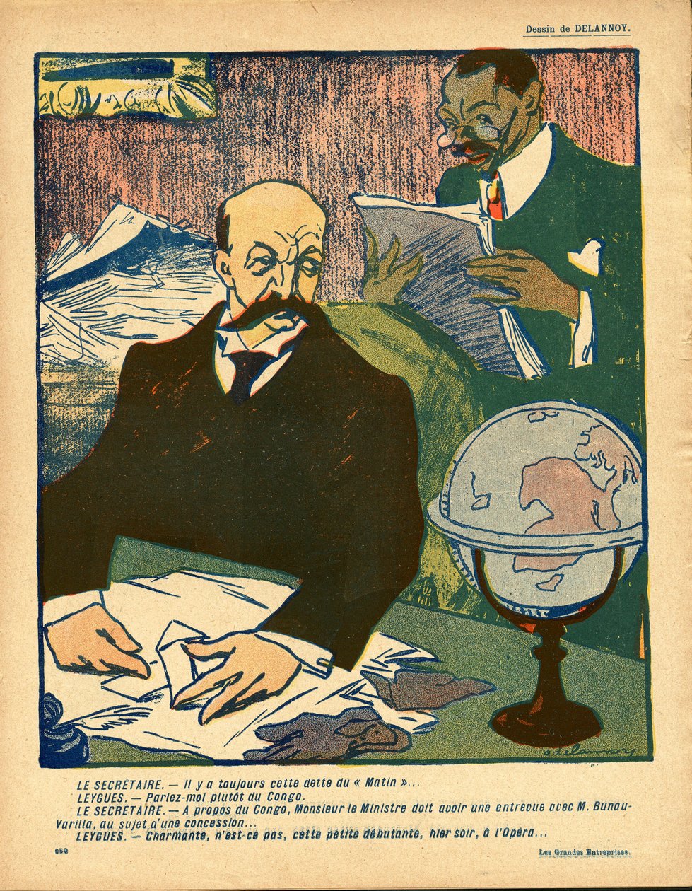 L'Plate au beurre, nummer 353, Satirical in Colors av Aristide Delannoy