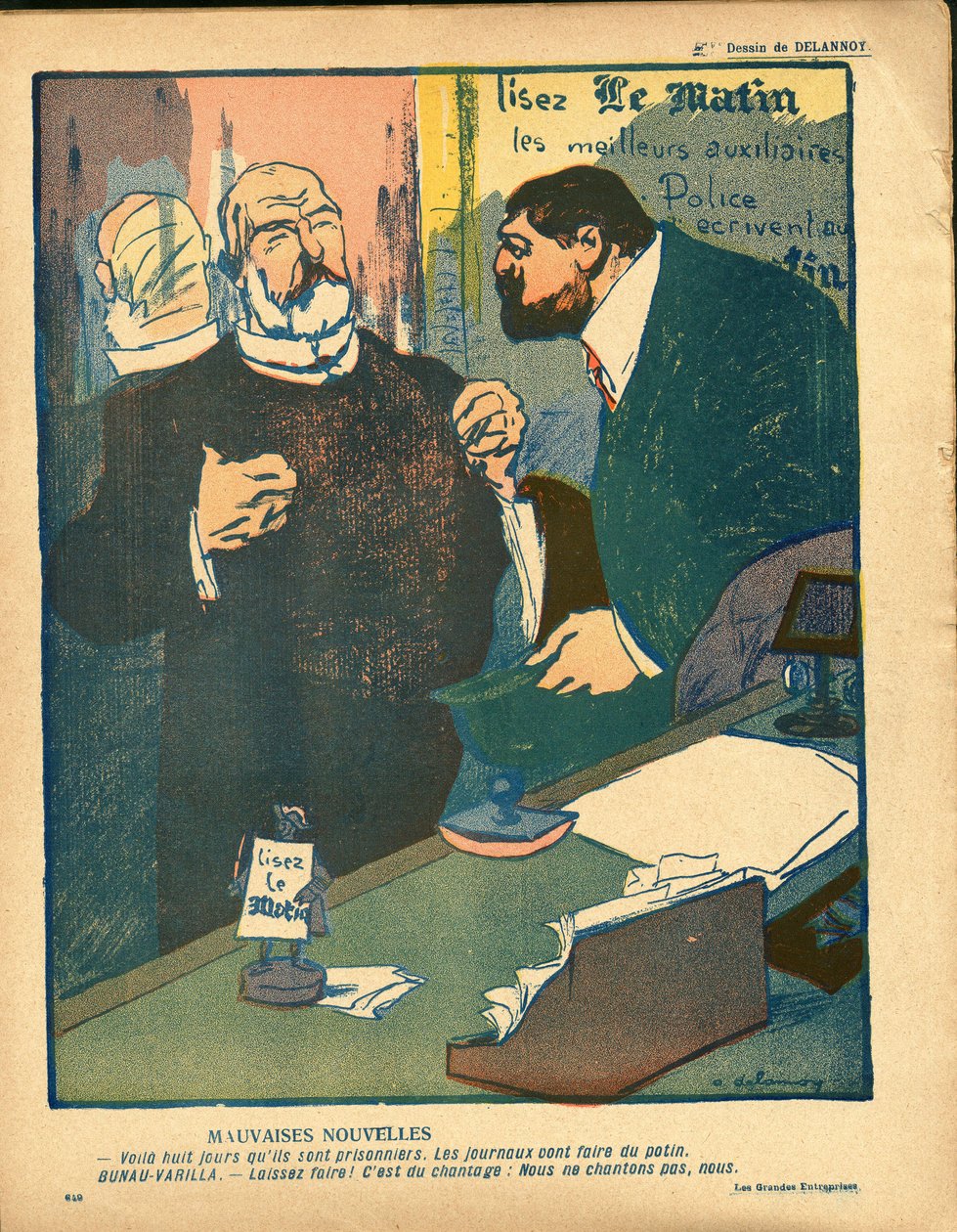 L'Plate au beurre, nummer 353, Satirical in Colors av Aristide Delannoy