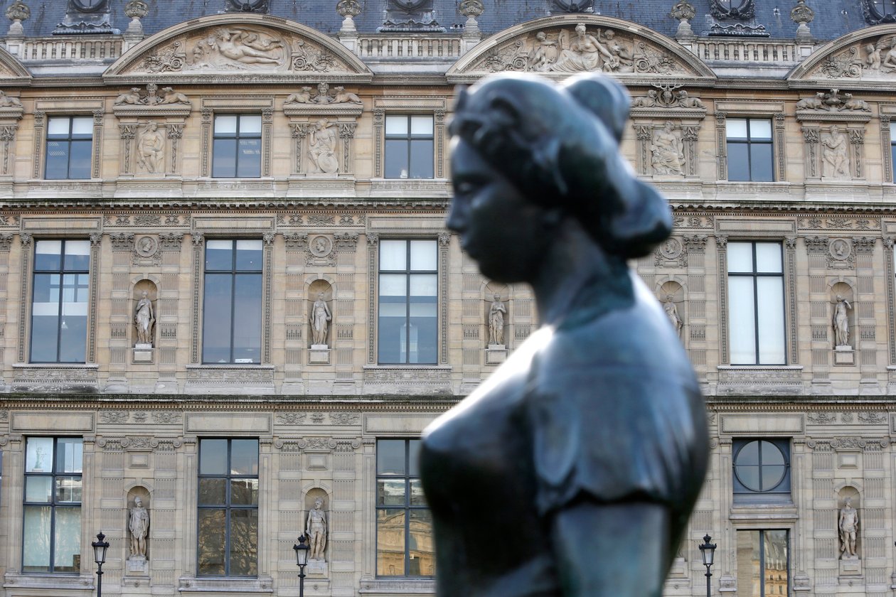 Jardin des tuileries, Aristide Maillol, Pomone drapee av Aristide Maillol