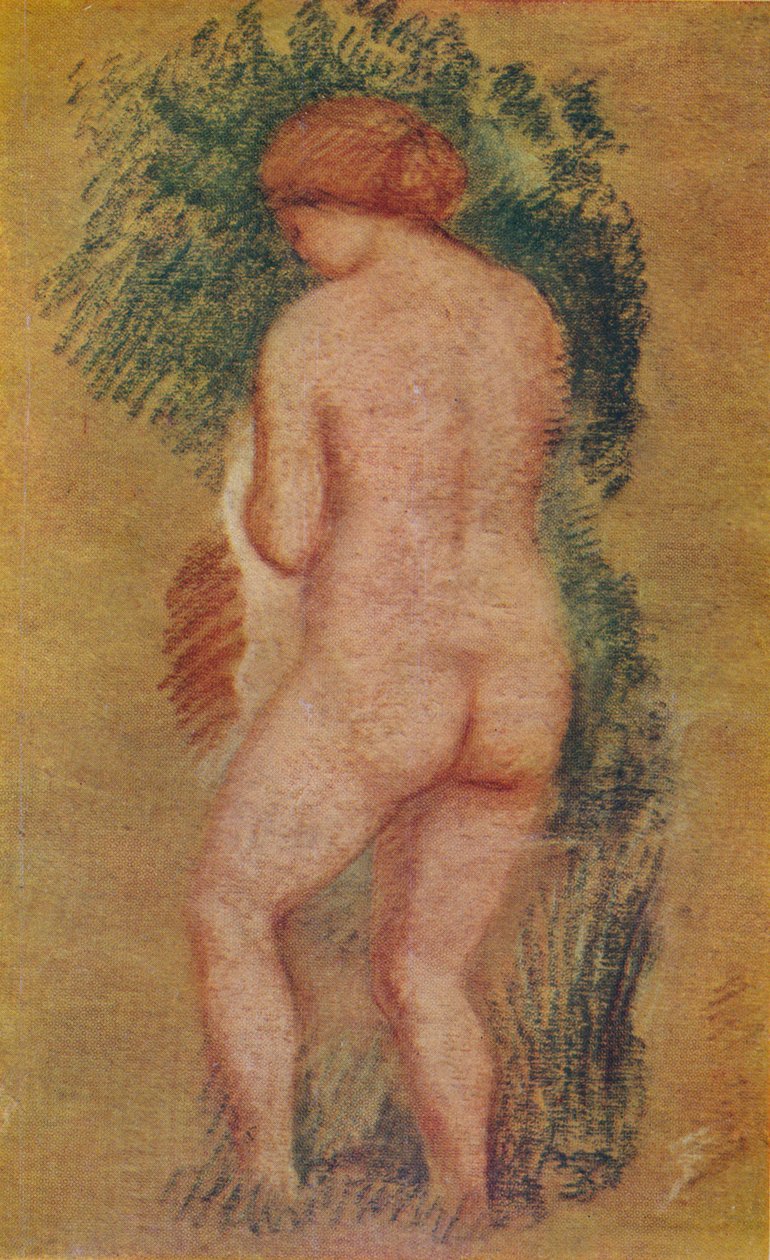 Studie av en kvinne, 1937 av Aristide Maillol